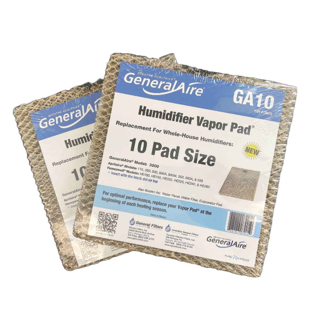 GeneralAire GA10 Humidifier Filter for 3200 Humidifiers, Case of 2