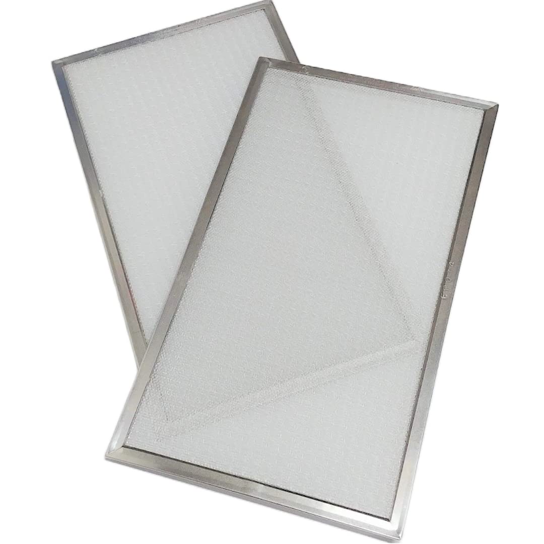 Fantech 402041 Washable Alu Mesh MERV 3 HRV/ERV Filter Kit, Size 8.5 x 15 Inches, Set of 2